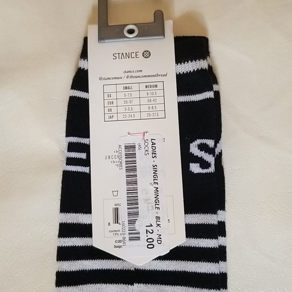 NWT Stance "Single/Mingle" Valentine's Day Socks - Picture 6 of 8